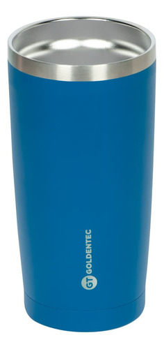 Copo Térmico Thermos Goldentec Inox 600ml Azul Marinho Cor Azul-escuro