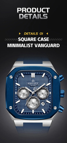 X Naviforce Relojes De Pulsera De Cuarzo For Hombre, Pulsera
