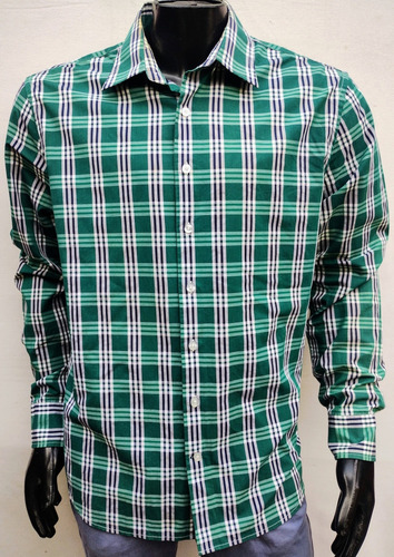 Camisa Legacy Legend Talle 3 A Cuadros Verde