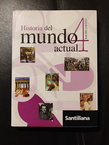Libro De Historia Del Mundo Actual - Santillana 