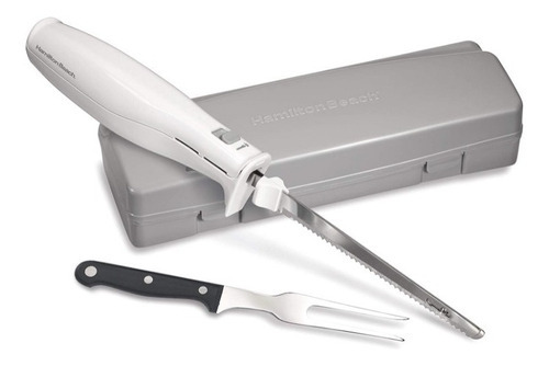 Cuchillo Electrico Marca Hamilton Beach 74250 Color Blanco