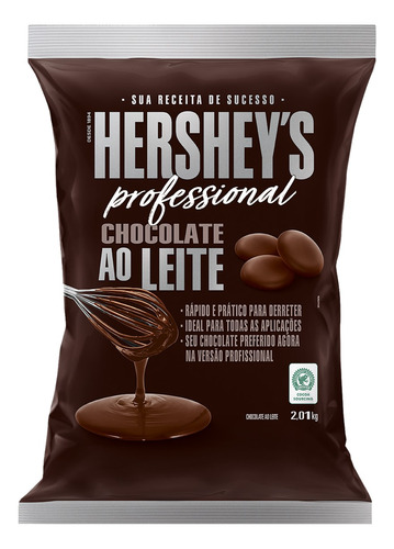 Chocolate ao Leite em Moedas Professional Hershey's  pacote 2.01 kg