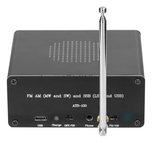 Receptor Ats-100 Pantalla Búsqueda Receptor Radio Fm Táctil