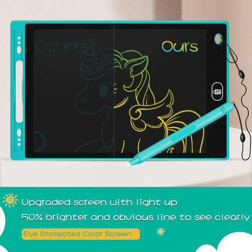 Tableta De Escritura Jiaonun Lcd De 8.5 Pulgadas Con Bolígra