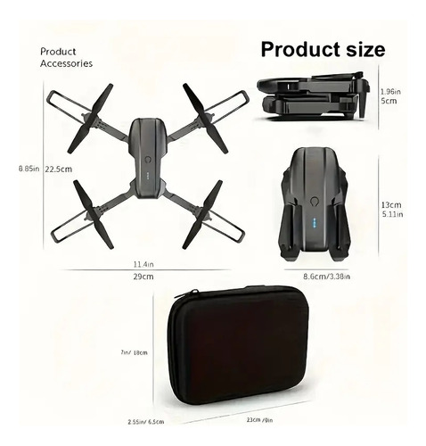 Drone Genérico Con Cámara Hd 480p Wifi.