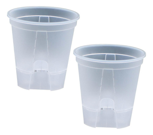 2 Uds Macetas Para Flores, Macetas De Jardinería, Claro