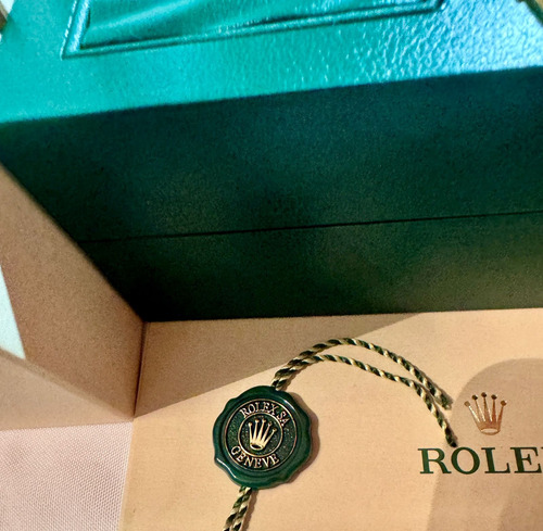 Caja Para Reloj Rolex Original Verde