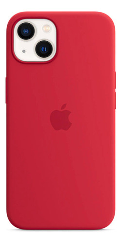 Funda Iphone 13 14 15 Silicona Case Pro Y Pro Max Rojo Iphone 14