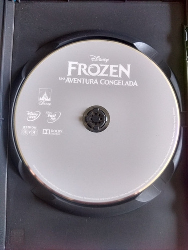 Dvd Frozen Una Aventura Congelada Disney (Usado)