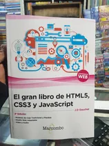 Comprar El Gran Libro De Html5, Css3 Y Javascript