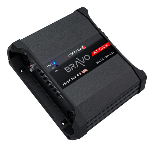 Amplificador De Coche Mono Stetsom Bravo Attack 3000 1 Oh...