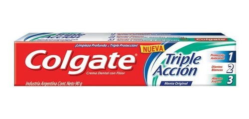 Pack X 3 Unid Crema Dental  Tripaccion 90 Gr Colgate Cremas