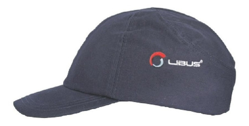 Gorra Azul Visera Protección Libus Con Casquete Plastico 