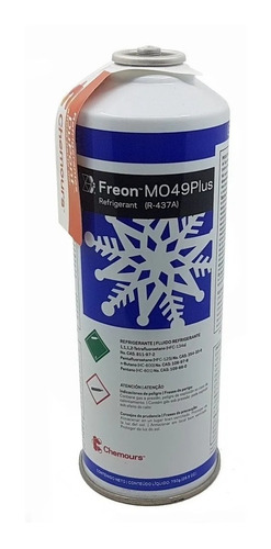 Lata Gas Refrigerante Freon Mo49 750g R413 Dupont Chemours