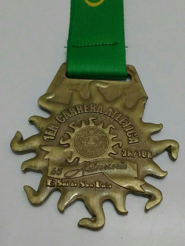 Medalla Carrera El Sol De San Luis 65 Aniv. Metal