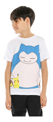 Playera Manga Corta Pokémon C&a De Niño