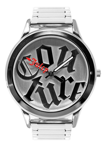 Reloj Juicy Couture Acero Correa Plateada Color de la correa Plata Color del bisel Plata Color del fondo Plata