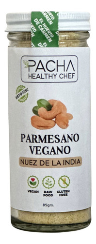 Parmesano Vegano De Nuez De La India 85g Pacha Healthy Chef