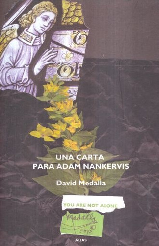 Una Carta Para Adam Nankervis, De David Medalla. Editorial Alias, Tapa Blanda, Edición 1 En Español