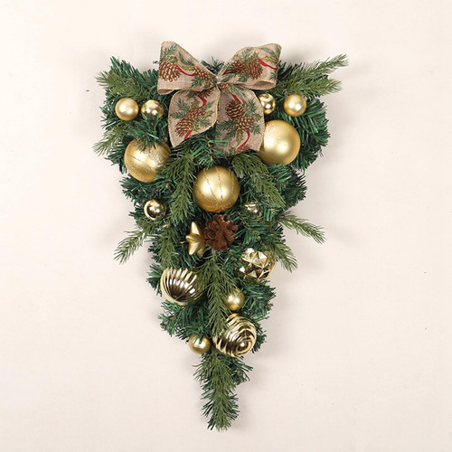 Guirnalda Colgante De Pared De Botín De Lágrima De Navidad