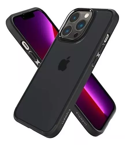 Funda Spigen Ultra Hybrid Para iPhone 13 Pro - Negro Opaco