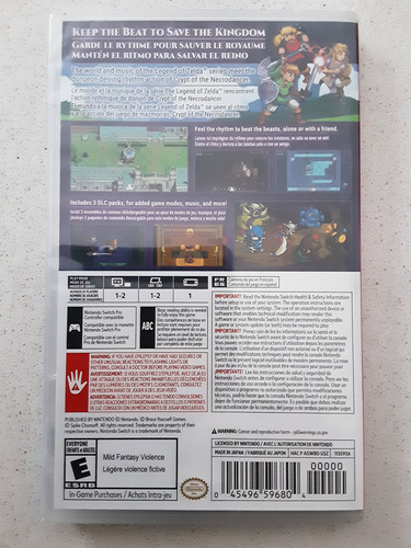 Cadence Of Hyrule - Nintendo Switch - Nuevo Sellado
