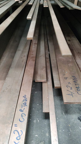 Barra Chata Cobre Puro 3/4' X 5' (19mm X 127mm) X 330cm