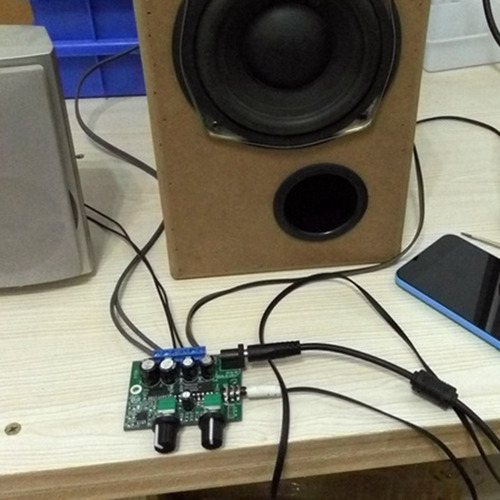 . Placa De Audio Con Amplificador De Subwoofer