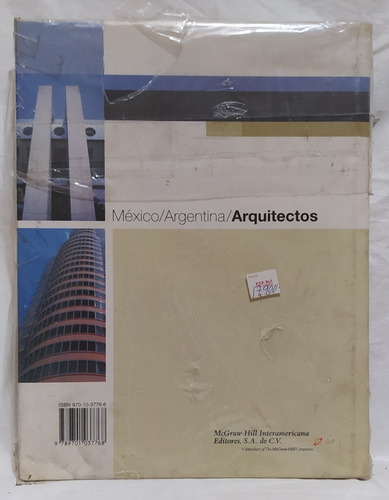 Libro Arquitectos México Argentina Guillermo Pérez M