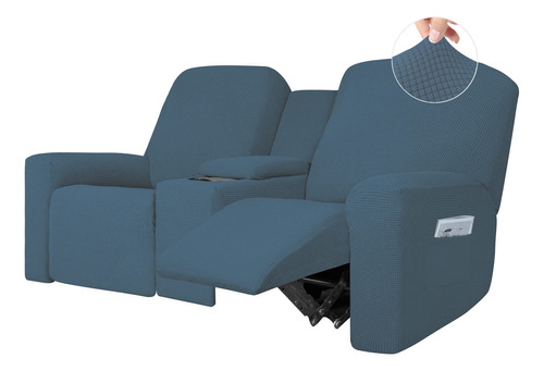 Easy-going 1 Sofa Biplaza Reclinable Elastico Con Funda De 