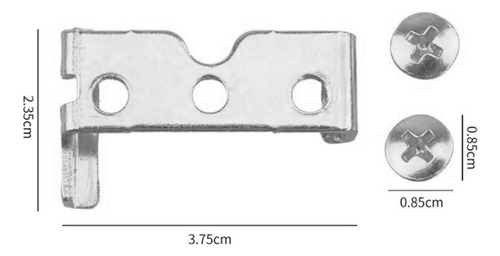 Kit De Soporte De Cabezal De De Tijeras De Empuje Plata