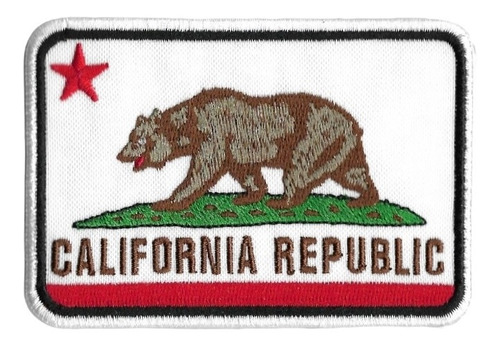Parche Bordado California Republic