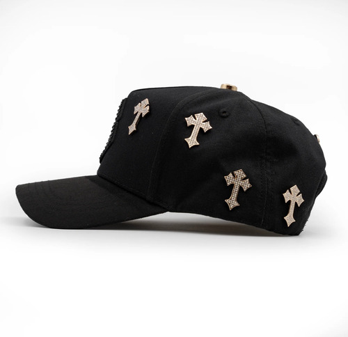 Gorra Barbas Hats B Chrome L Rose Gold 24k Dorado Único