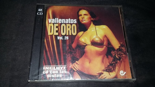 Vallenatos De Oro Vol 26 Incluye Cd Con Las Pistas X 2 Cd 