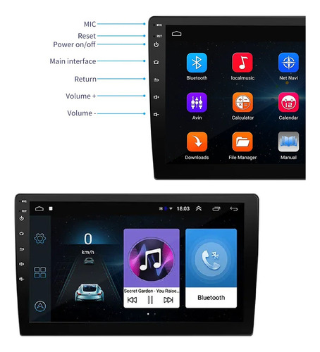 Central Multimídia Android Ford Fusion 2009-2012 2/32 10p