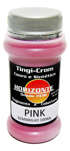 Tinta Couro Pink Tenis Bota Sapato Bolsa 100ml