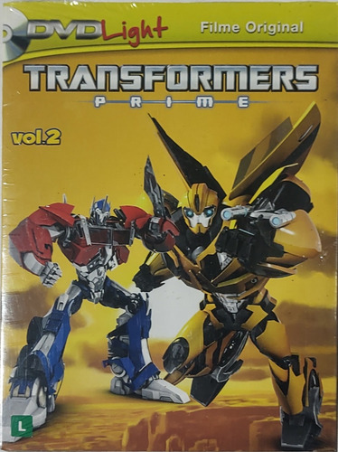 Dvd Light Transformers Prime Vol 2 Lacrado