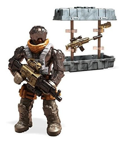 Mega Construx Call Of Duty Care Package Gold Building Set
