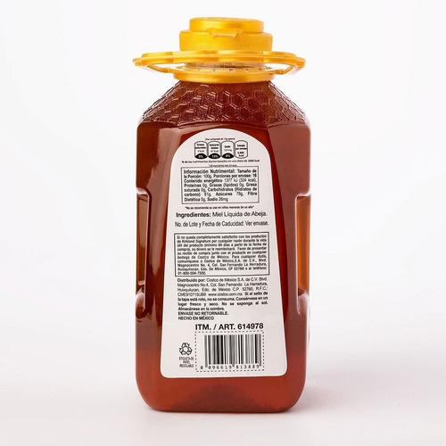 Miel De Abeja 100% Natural Kirkland Signature De 1.8 Kg