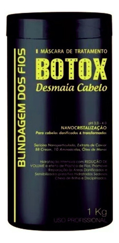 Blindagem Dos Fios Shampoo Anti Resido 1l E Btox Alisante 1k
