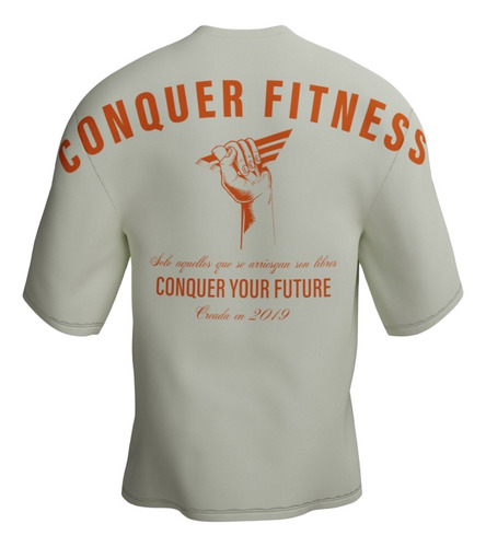 Remera Oversize Culturismo Fitness Gimnasio Crossfit