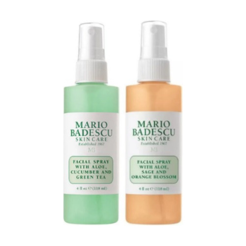 2 Mario Badescu Spray Facial Aloe Cucumber Green Tea Orange
