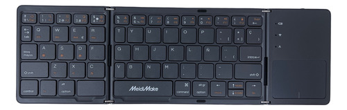 Mini Teclado Inalámbrico Portátil Plegable Con Ñ (español)