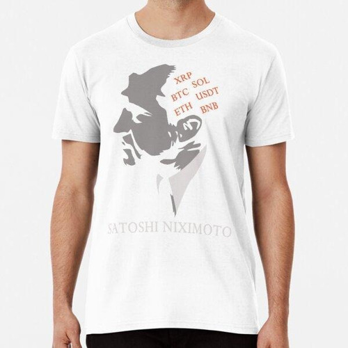 Remera Satoshi Nixon Bitcoin Cripto #1592 Algodon Premium