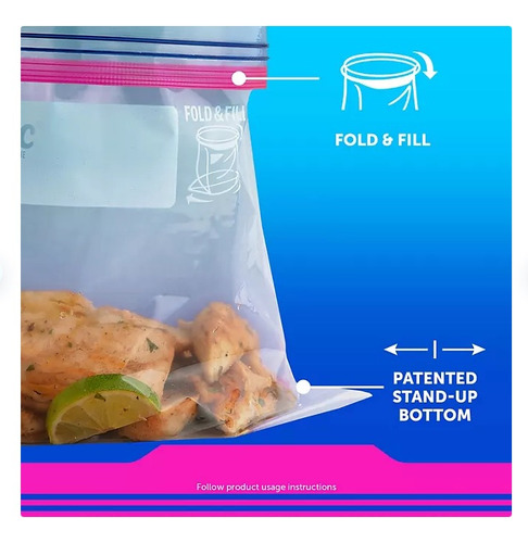 Bolsas Ziploc Paquete Con 347 Bolsas Diferentes Tamaños