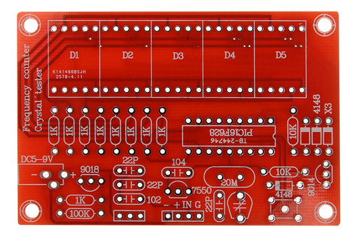 Testador De Contador De Frequência De Oscilador De Cristal C