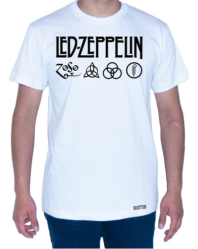 Camiseta Led Zeppelin - Rock - Metal