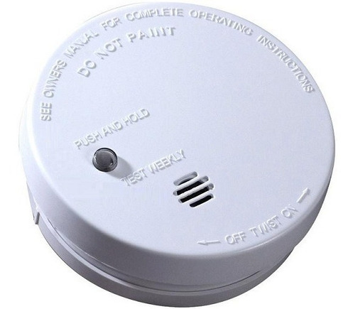 Sensor Detector De Humo Autónomo Inalámbrico 9 Volts Kidde