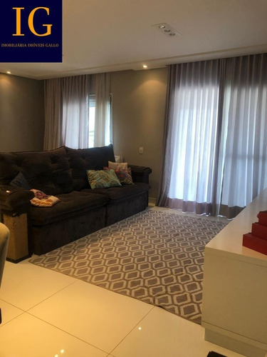 Imagem 4 de 30 de Apartamento Em São Caetano Com 144 Metros 3 Dormitórios 3 Vagas + Depósito - Cond- Isla - 68465263