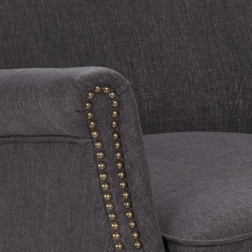 Poltrona Beatriz Tela Charcoal